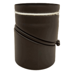 PEISRØR Ø150 STILBART 0-45° SENOTHERM 2MM 2delt