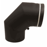 PEISRØR Ø125X90° M/L 3 DELT SENOTHERM 2MM