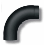 PEISRØR Ø150X90° M/Lrund GLATT 380X380 SENOTHERM 2MM