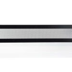 SMIJERNSRIST FLATJERN DOBBEL-ENKEL SORT 114X520