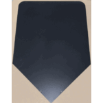 UNDERLAGSPLATE D95B50CM   (H) SORT/GRÅ EMALJE HJ. PLATE HELMIN