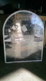 GLASSPLATE m/HULL D90XB70CM 6mm (D) RUND FRONT KLAR HEL MIN - Bilde 2